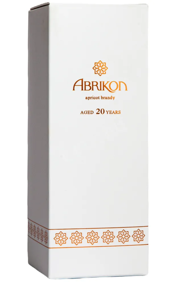Подарочная коробка Abrikon Apricot 20 Years 0.75 л