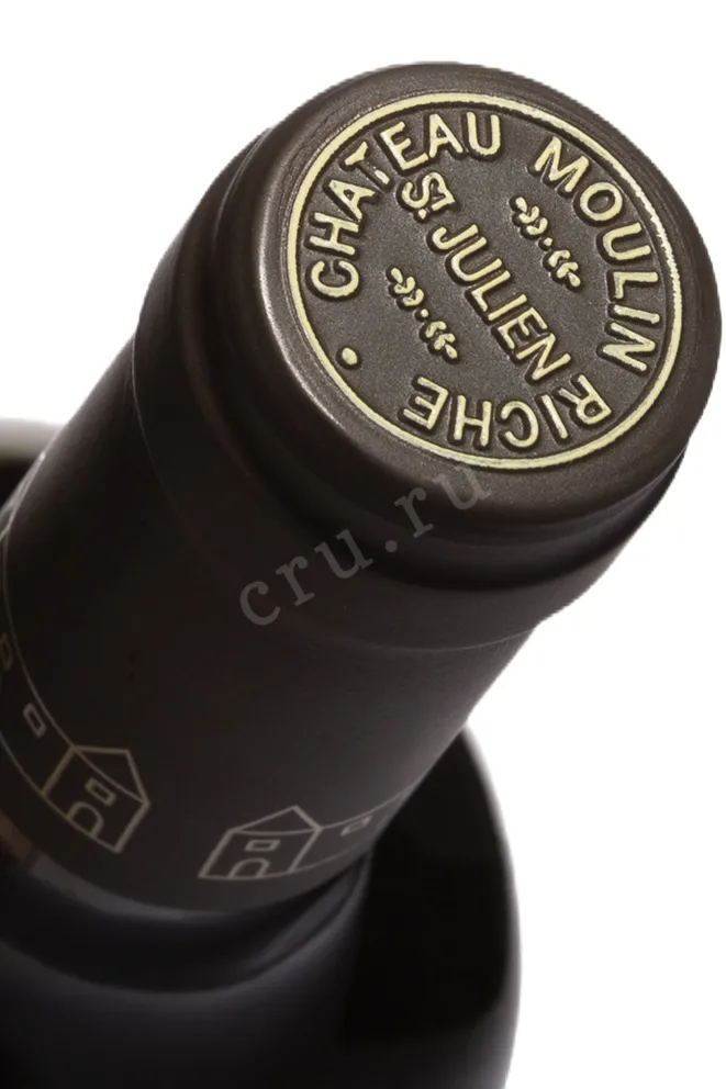 Пробка Chateau Moulin Riche Saint-Julien AOC 2019 0.75 л