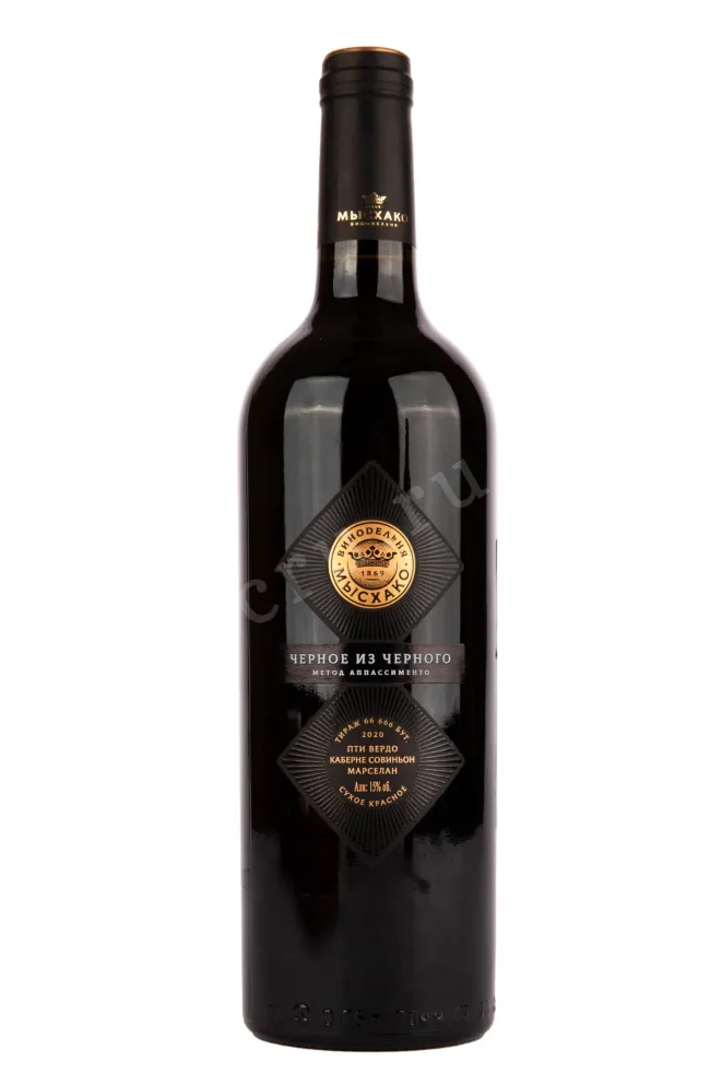 Вино Мысхако Черное из Черного 2020 0.75 л