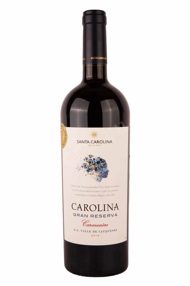 Вино Santa Carolina Gran Reserva Carmenere 2019 0.75 л