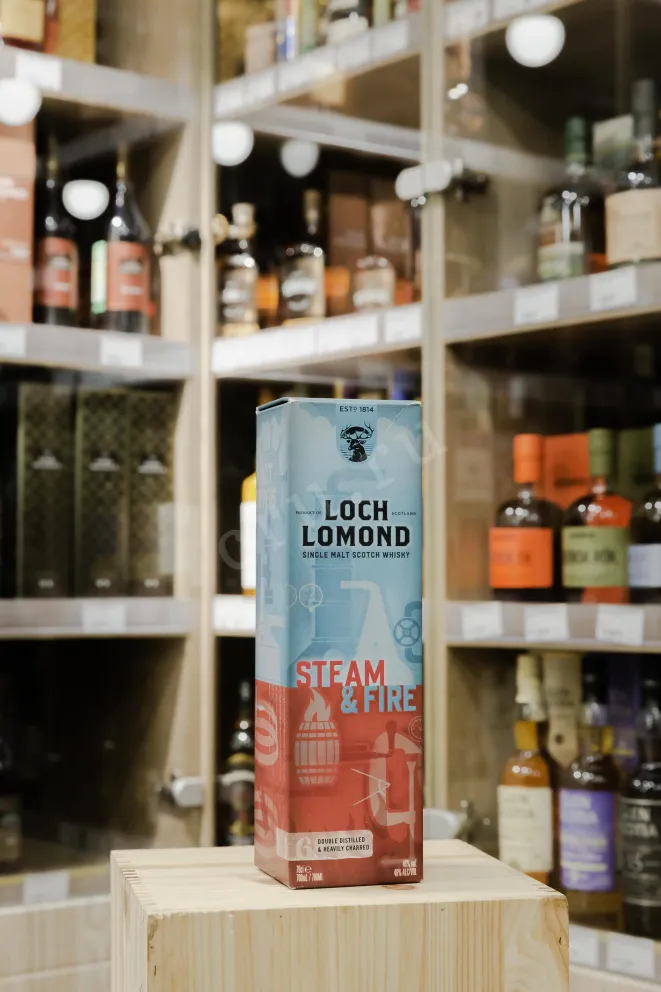 В магазине Крю Профи Loch Lomond Steam & Fire Single Malt in gift box 0.7 л