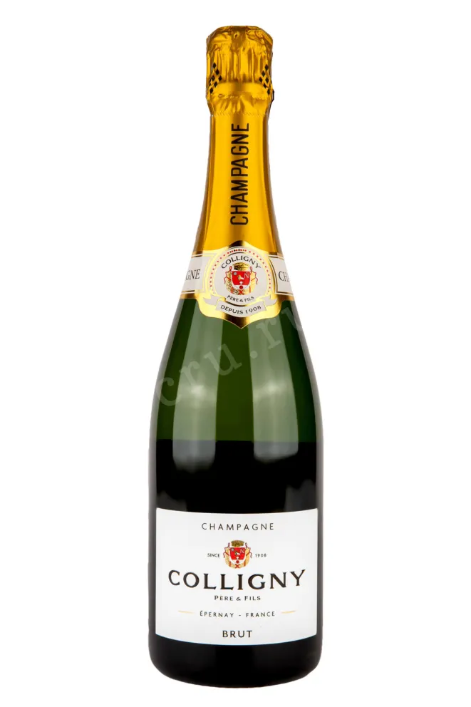 Шампанское Colligny Brut 2020 0.75 л