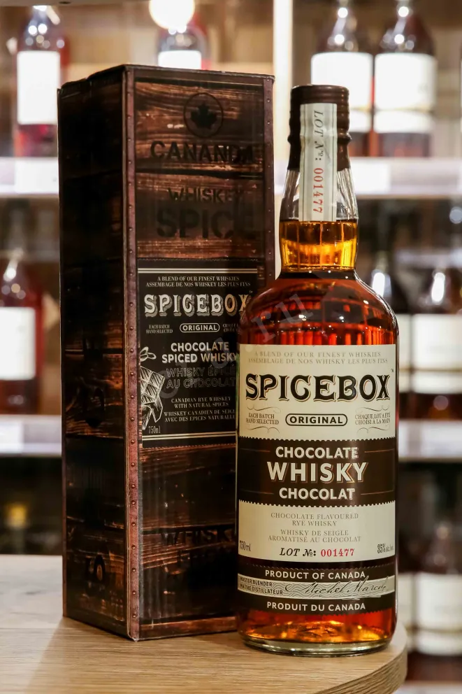 В магазине Крю Профи Spicebox Original Chocolate in gift box 0.75 л