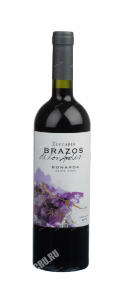 Вино Zuccardi Brazos Bonarda 2016 0.75 л