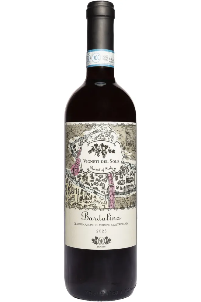 Вино Vigneti Del Sole Bardolino DOC 2023 0.75 л