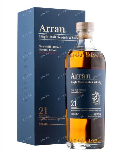 Виски Arran 21 years  0.7 л