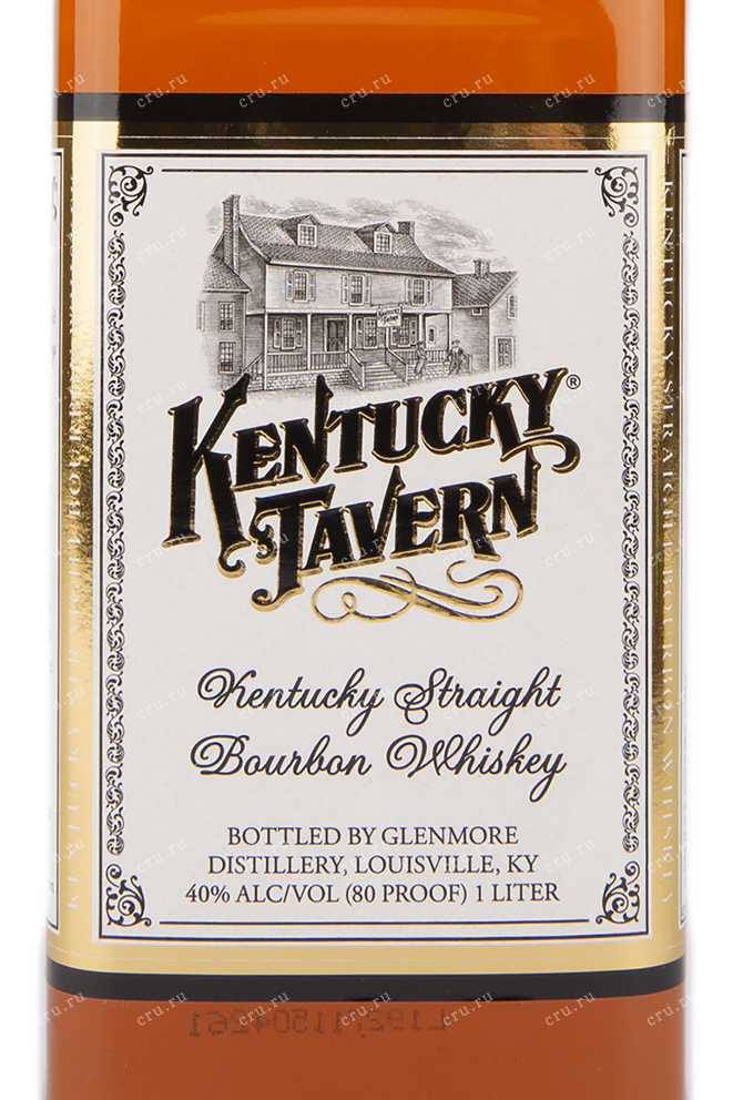 Этикетка виски Kentucky Tavern 1