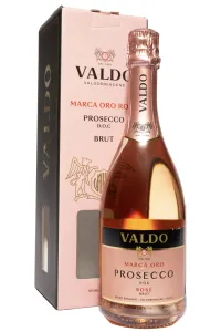 Игристое вино Valdo Marca Oro Rose Brut Prosecco in gift box 2024 0.75 л