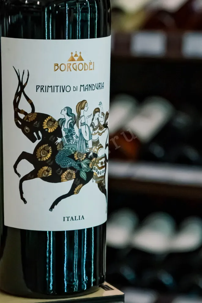 В магазине Крю Профи Orion Wines Borgodei Primitivo di Manduria 2024 0.75 л