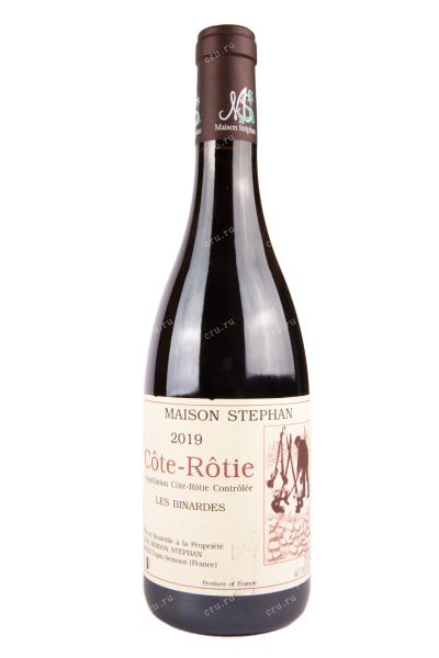 Вино Maison Stephane Les Binardes Cote-Rotie 2019 0.75 л
