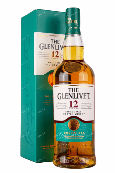 Виски The Glenlivet 12 years in gift box  0.75 л