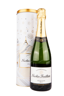 Шампанское Nicolas Feuillatte Selection Brut in tube 2017 0.75 л