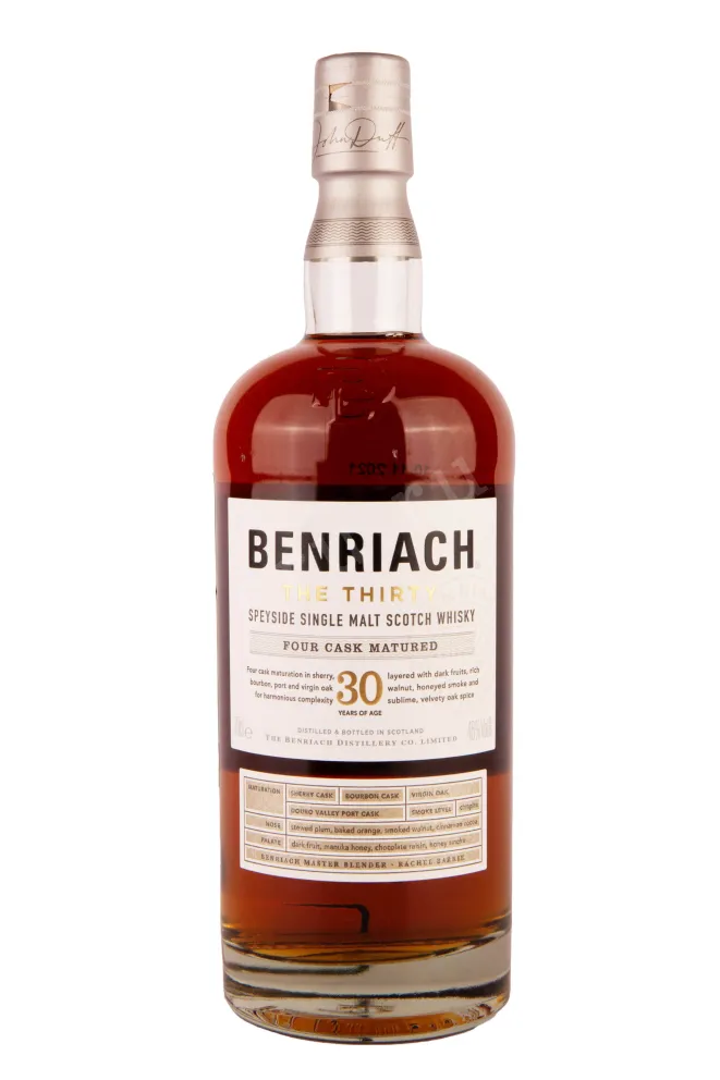 Бутылка Benriach 30 years in giftbox 0.7 л