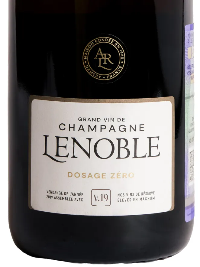 Этикетка AR Lenoble Dosage Zero 2019 0.75 л