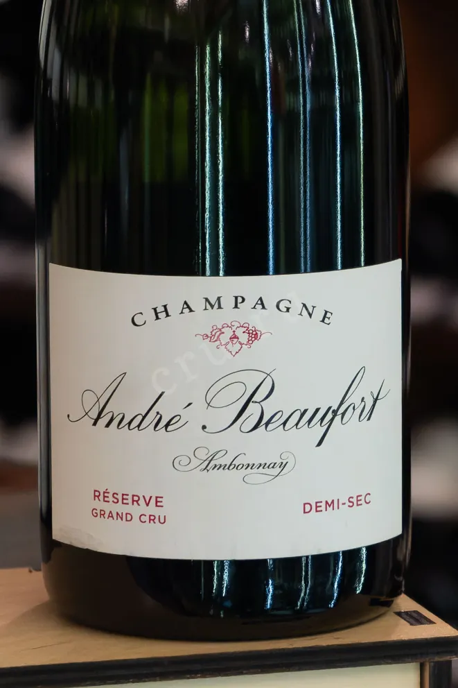 В магазине Крю Профи Andre Beaufort Ambonnay Reserve Grand Cru Demi-Sec 2018 0.75 л