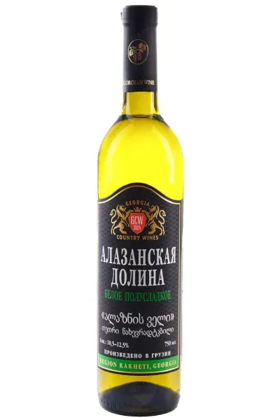 Вино GCW Alazani Valley White  0.75 л
