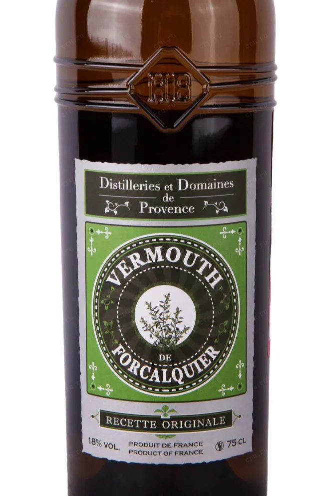 Этикетка Vermouth de Forcalquier 0.75 л