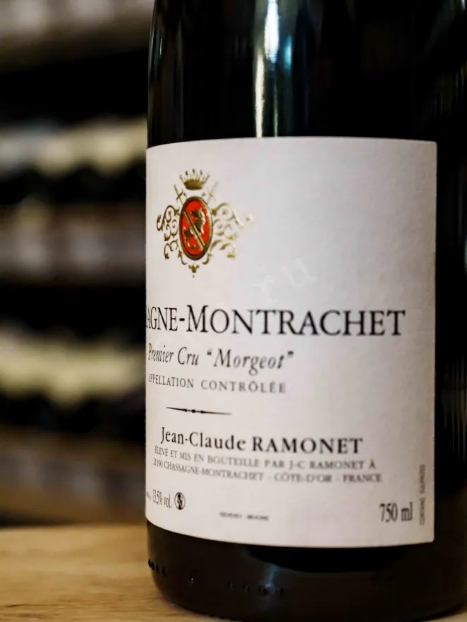 В магазине Крю Профи Domaine Ramonet Chassagne-Montrachet 1-er Cru AOC Morgeot 2017 0.75 л