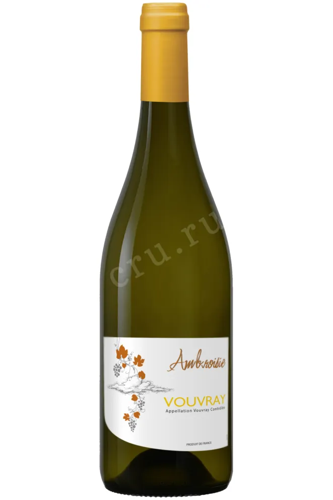 Вино Loire Proprietes Ambroisie Vouvray AOC 2023 0.75 л