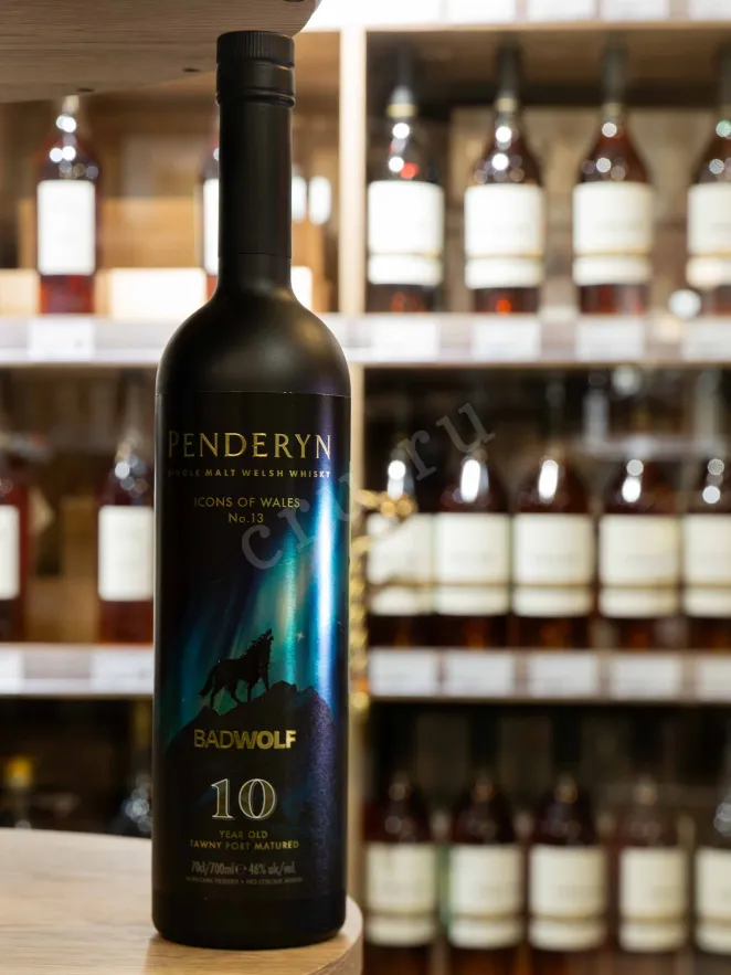 В магазине Крю Профи Penderyn Badwolf 10 years old in gift box 0.7 л