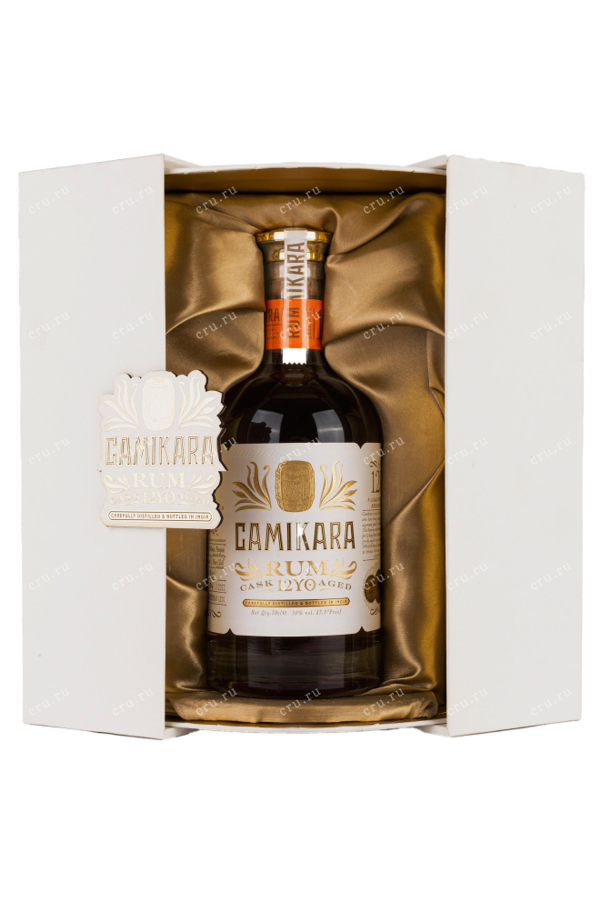 В подарочной коробке Camikara Rum 12 YO gift box 0.7 л