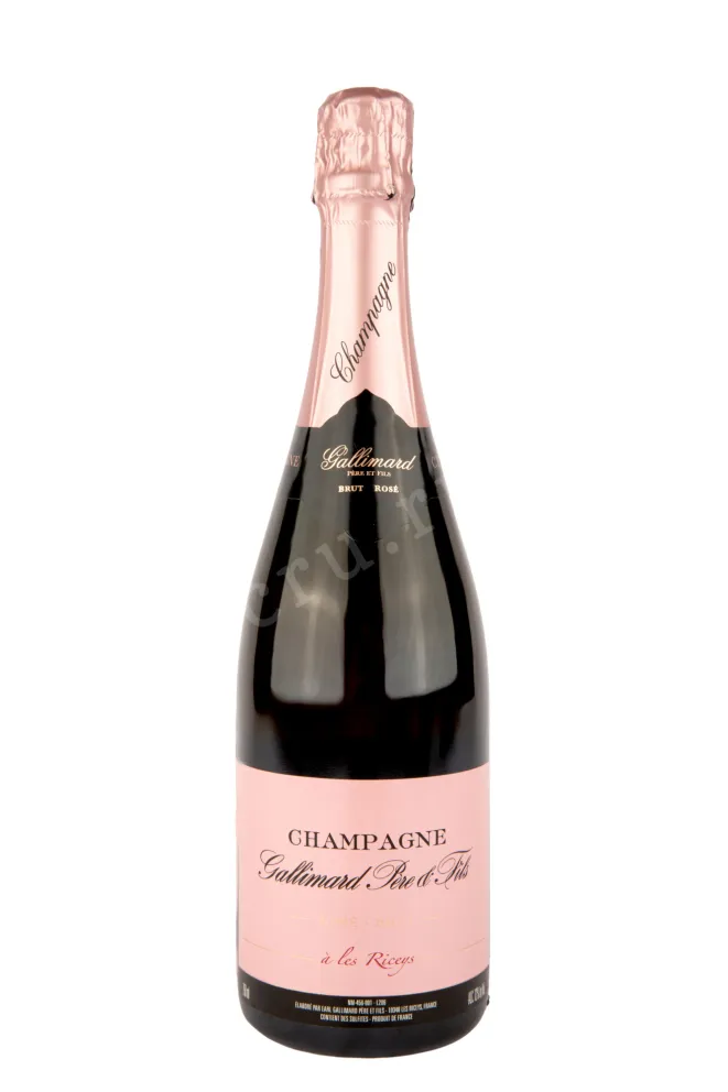 Шампанское Gallimard Pere et Fils Rose Brut AOC 2020 0.75 л