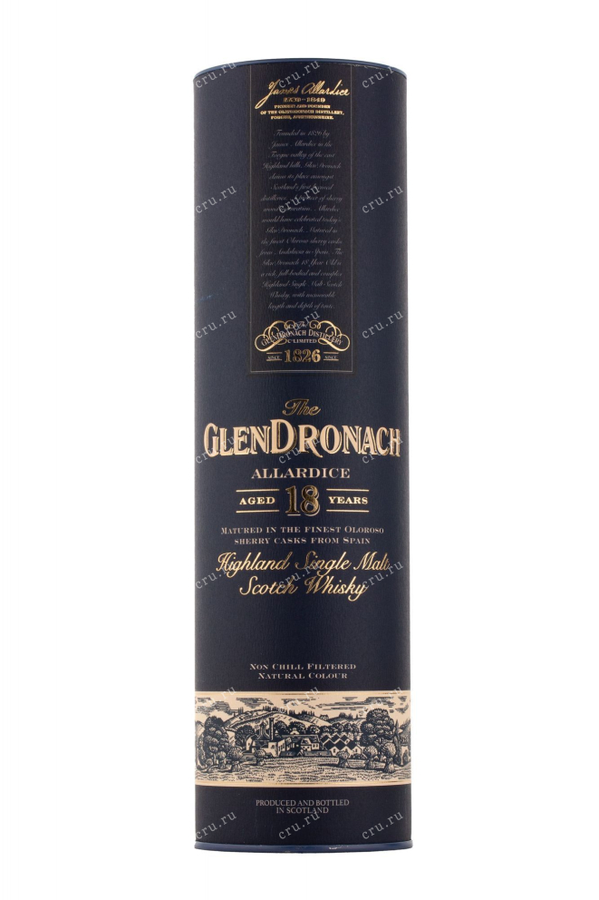 Виски Glendronach Allardice 18 years  0.7 л