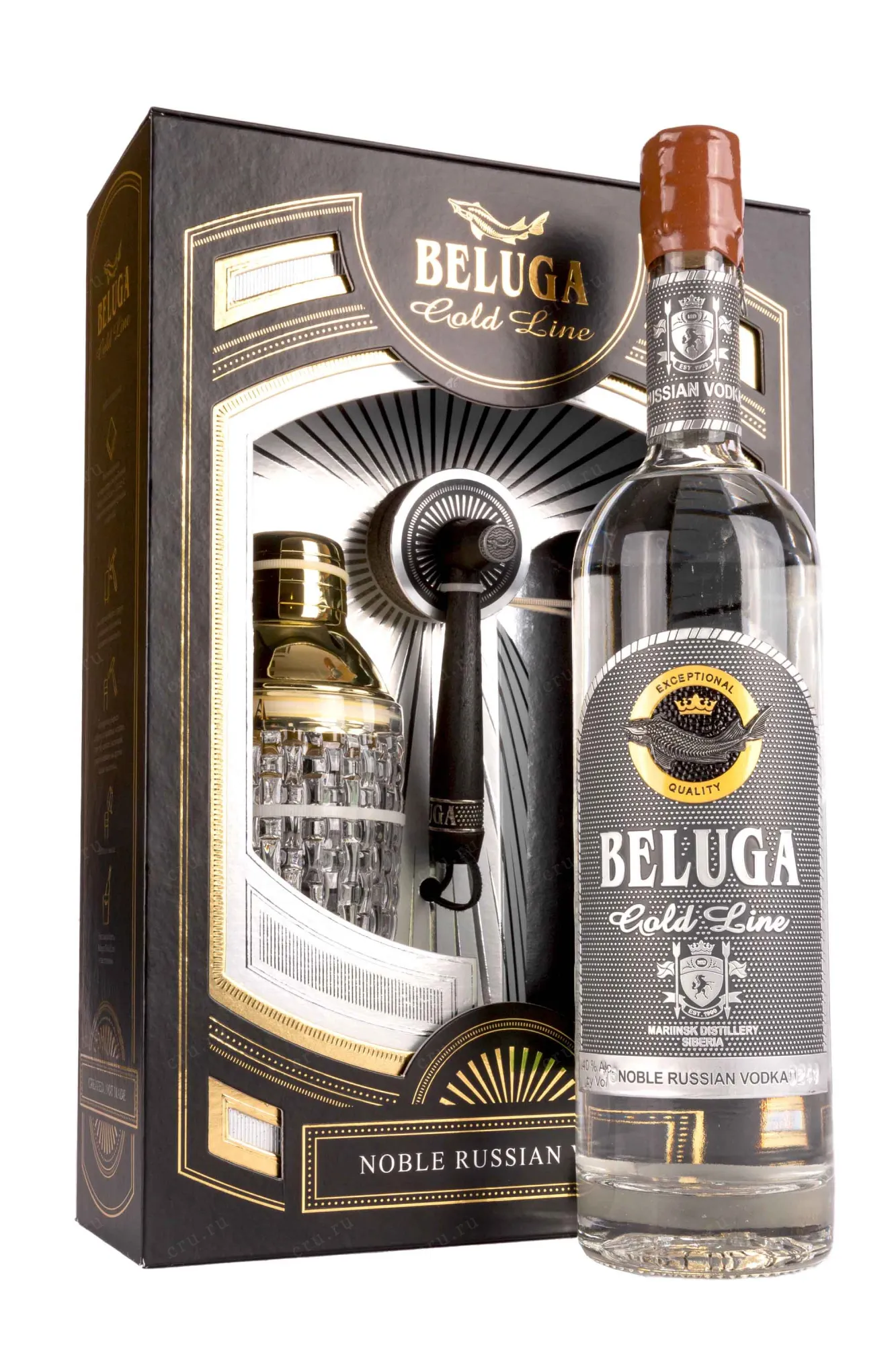 BELUGA Gold Line Vodka 750ml ショットグラスセット BELUGA Gold Line Vodka 750ml ショットグラスセット BELUGA