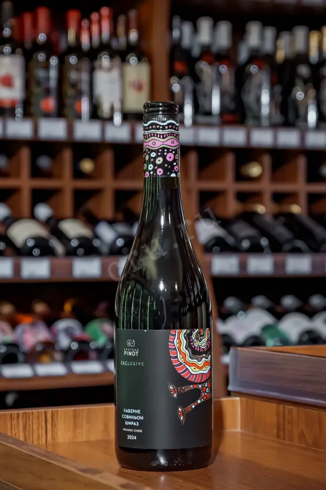 В магазине Крю Профи Chateau Pinot Exclusive Cabernet Sauvignon Shiraz 2024 0.75 л