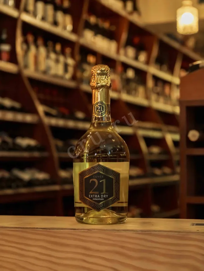 В магазине Крю Профи 21 Cuvee Extra Dry Millesimato 2024 0.75 л