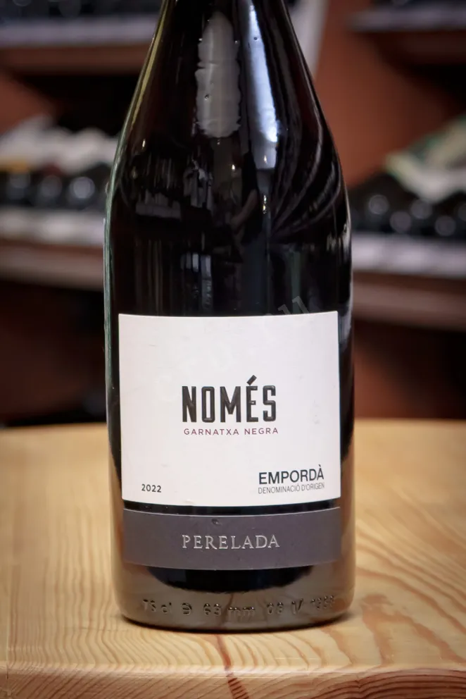 В магазине Крю Профи Perelada Nomes Garnatxa Negra Emporda DO 2024 0.75 л