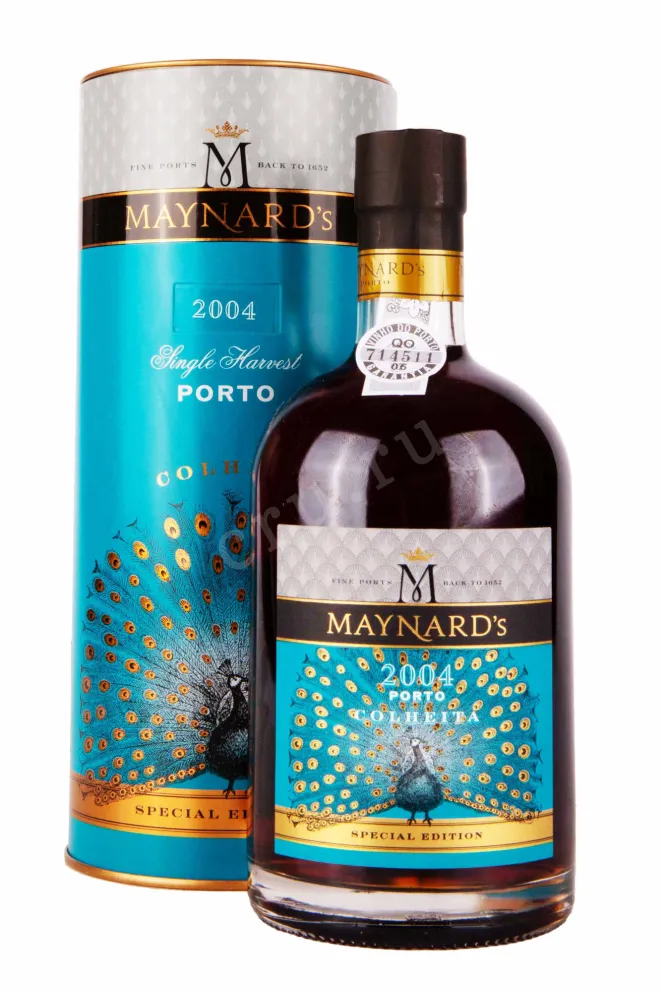 Портвейн Porto Maynard’s Colheita White in tube 2004 0.75 л
