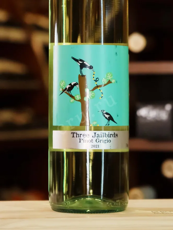В магазине Крю Профи Three Jailbirds Pinot Grigio 2021 0.75 л