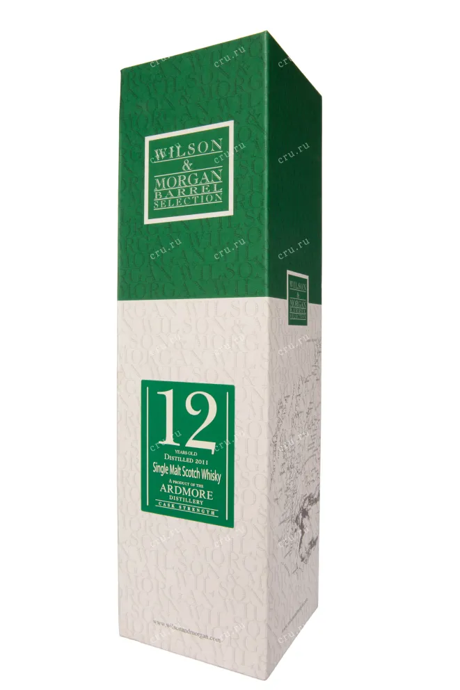 Подарочная коробка Wilson&Morgan Barrel Selection Ardmore Sherry Wood 12 years in gift box 0.7 л