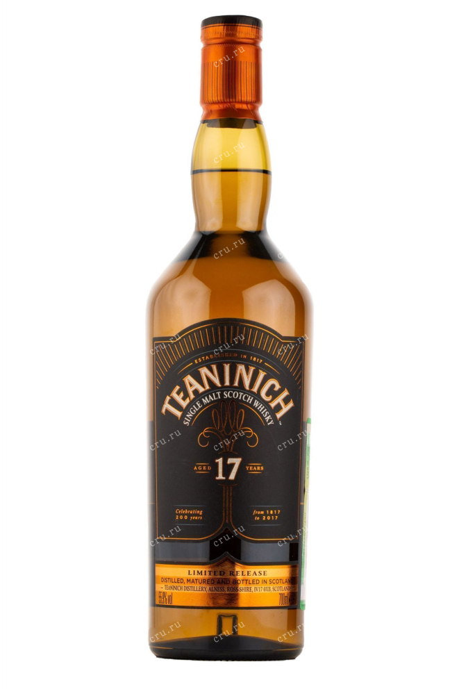 Виски Teaninich 17 years gift box  0.7 л
