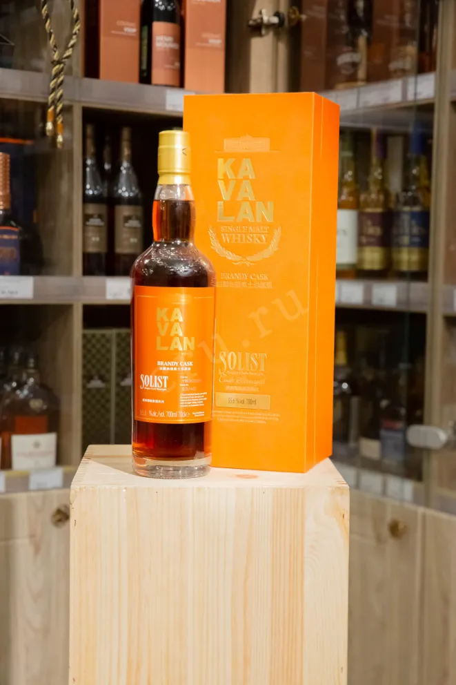 В магазине Крю Профи Kavalan Solist Brandy Cask gift box 0.7 л