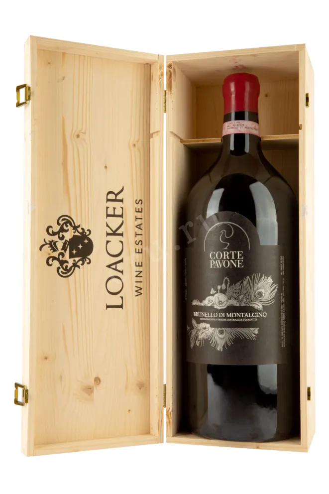 В подарочной коробке Corte Pavone Brunello di Montalcino 2016 0.75 л
