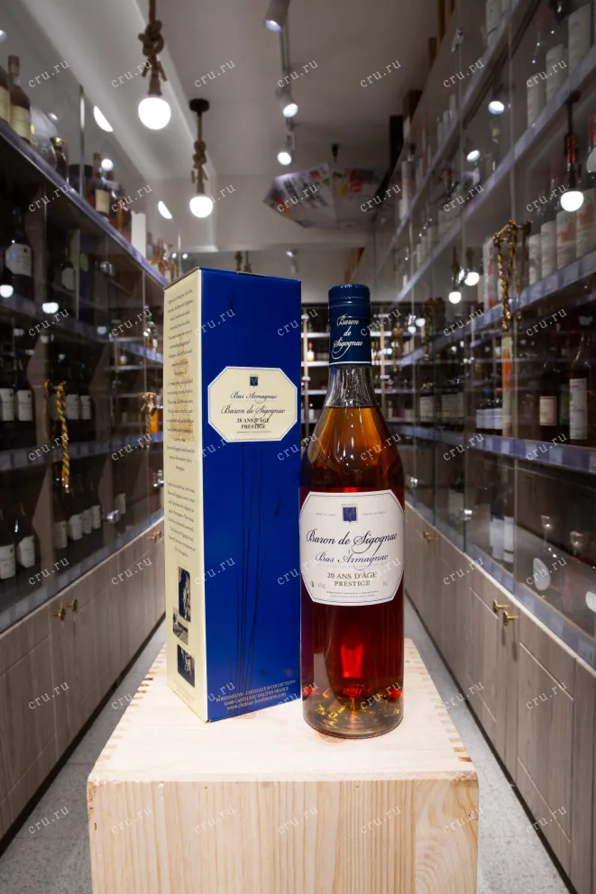 В магазине Крю Профи Baron de Sigognac 20 ans 0.7 л
