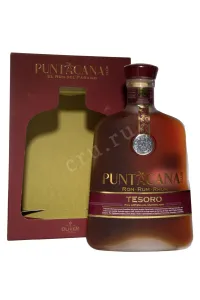 Ром Puntacana Oliver Tesero in gift box  0.7 л