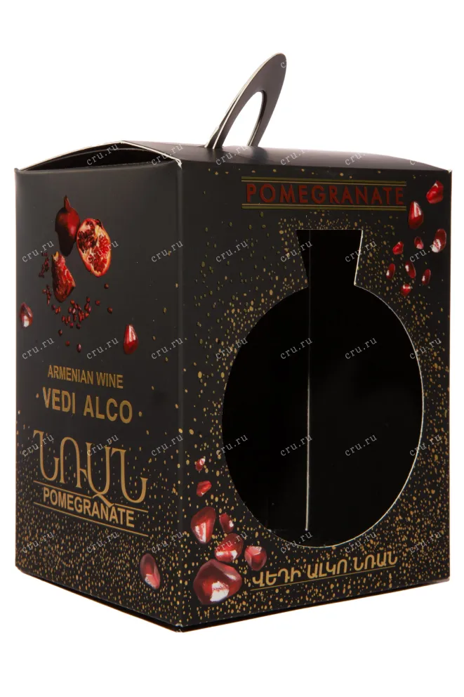 Подарочная коробка Vedi Alco Pomegranate in gift box 0.75 л