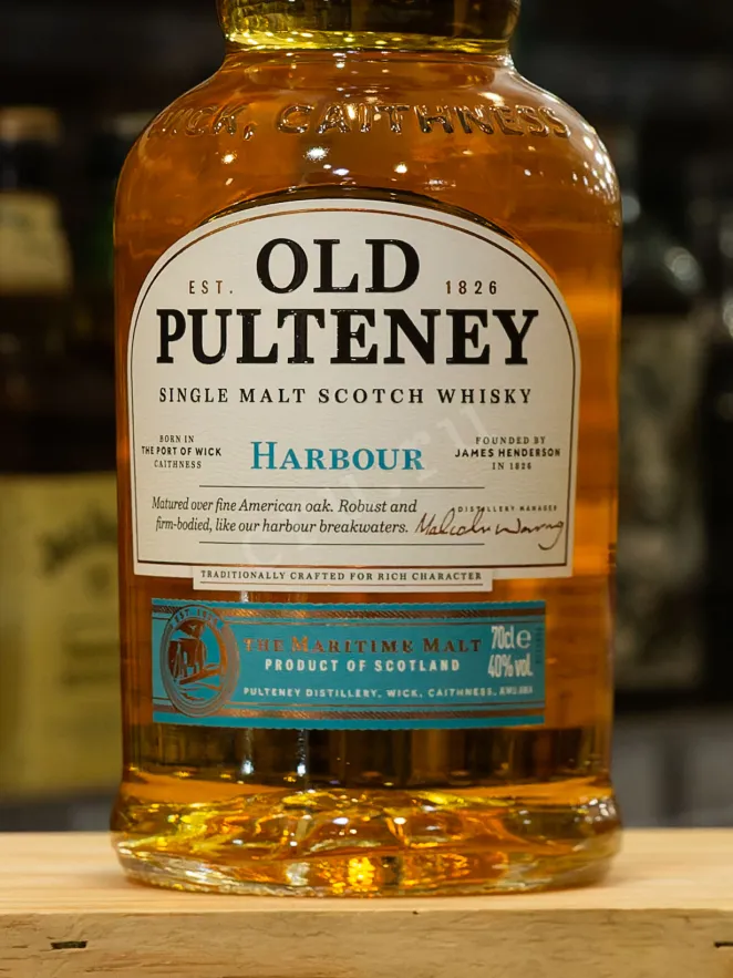 В магазине Крю Профи Old Pulteney Harbour American Oak Matured in gift box 0.7 л