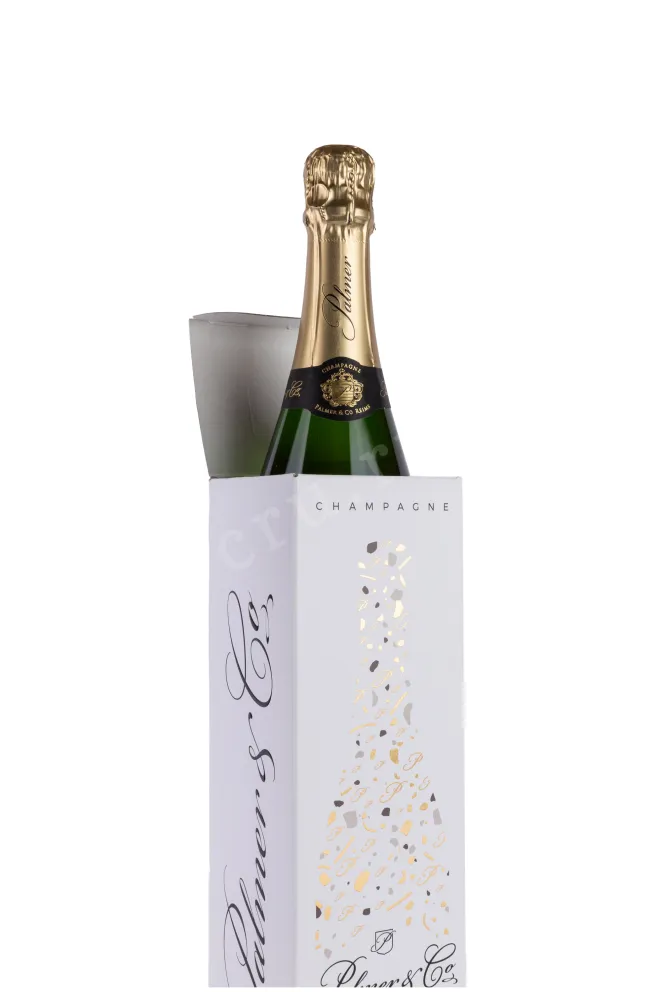 Шампанское Champagne Palmer & Co Brut Reserve gift box  0.75 л