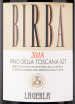 Этикетка вина La Gerla Birba 2018 0.75 л
