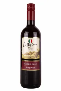Вино Dellisimo Sangiovese Rubicone 2021 0.75 л