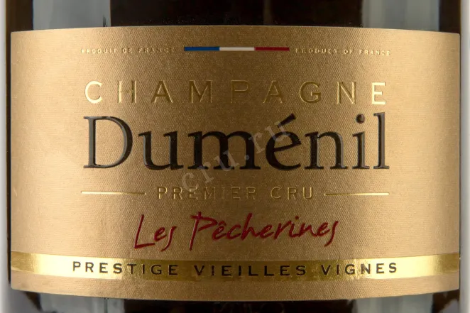 Этикетка Dumenil Prestige Vieilles vignes Les Pecherines 0.75 л