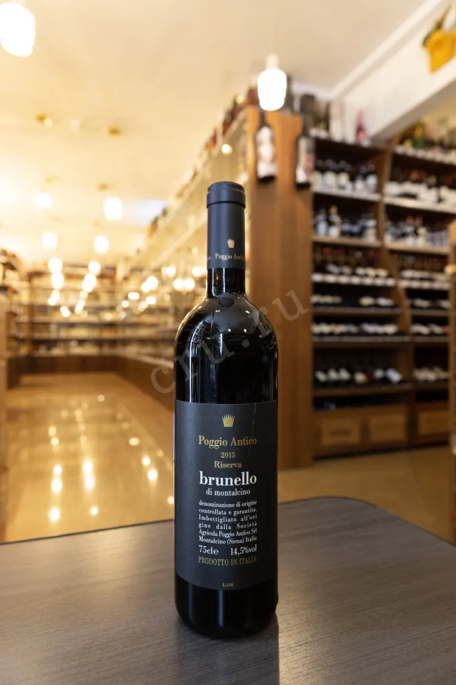 В магазине Крю Профи Brunello di Montalcino Riserva Poggio Antico 2015 0.75 л