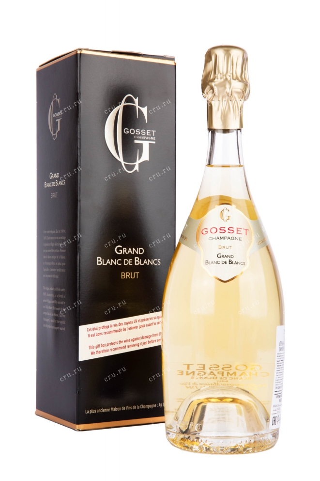 Шампанское Gosset Grand Blanc de Blancs in gift box  0.75 л