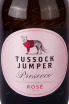 Этикетка Tussock Jumper Prosecco DOC Rose Brut 2021 0.75 л