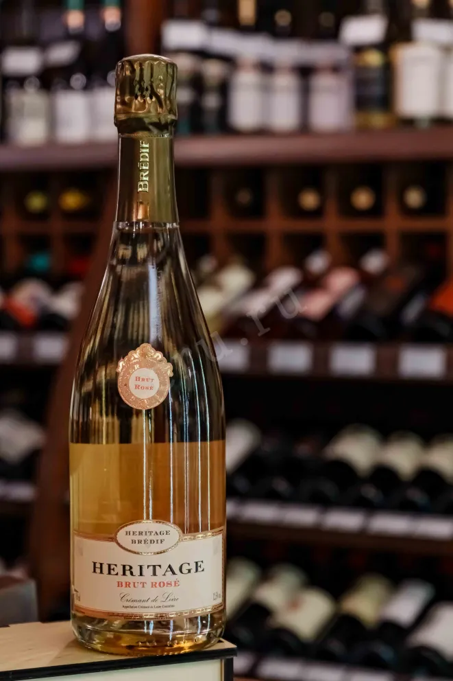 В магазине Крю Профи Marc Bredif Cremant de Loire Heritage Brut Rose 0.75 л