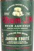 Этикетка J.M L Atelier de Rhum J.M Jardin Fruite 0.7 л